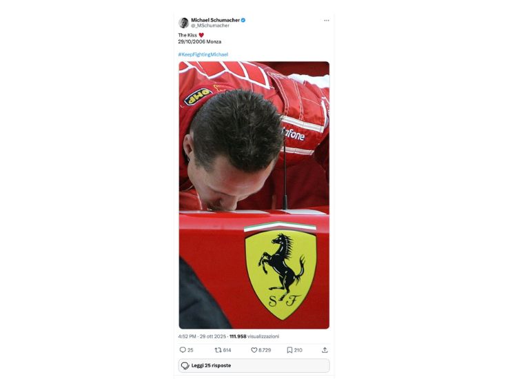 post Schumacher x - X - alganews.it