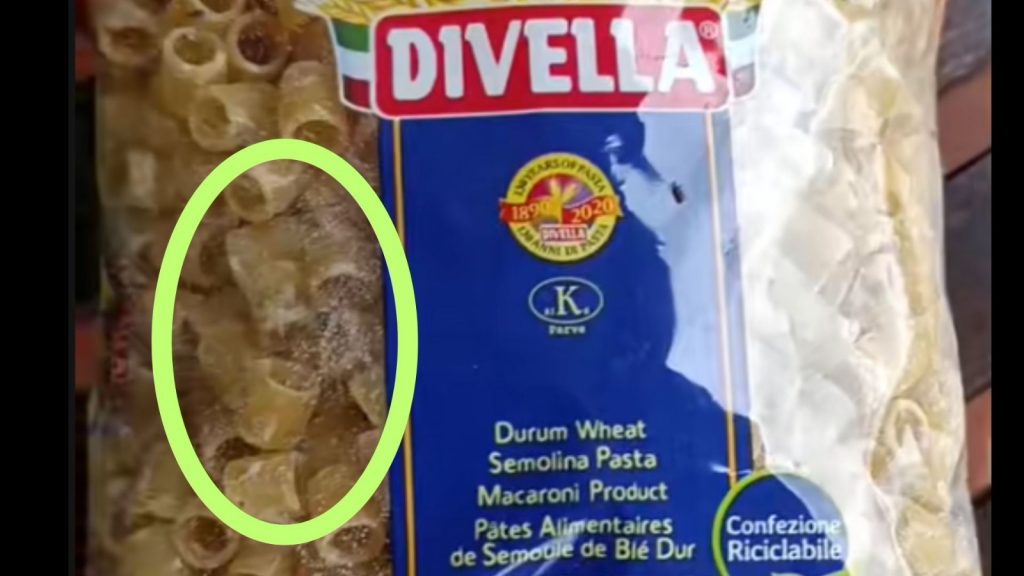 INSETTI E MUFFA NELLA PASTA DIVELLA: il video dello scandalo finisce virale | La risposta: non possiamo farci niente