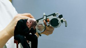 Occhiali per visita oculistica